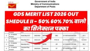 India Post GDS Merit List 2026